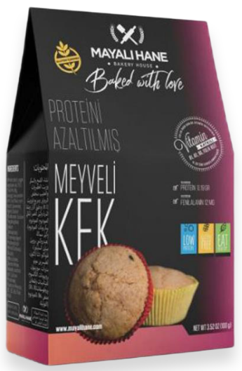 Mayalı Hane Proteini Azaltılmış Üzümlü Kurabiye